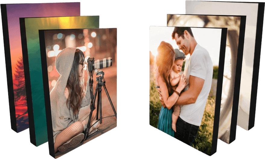 Retablos en madera con fotografías de CapturasTamara